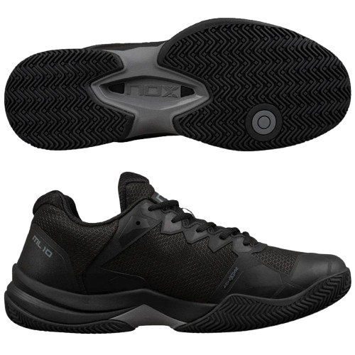 Nox ML10 Hexa black slate grey 2024 padel shoes